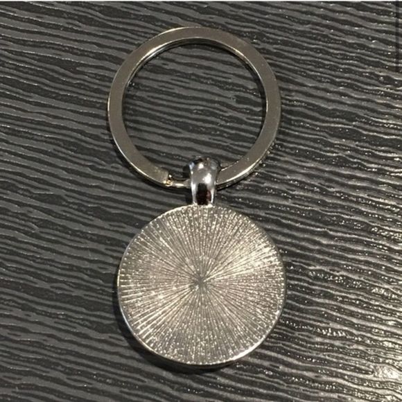 K Tie Dye Peace & Day of the Dead Cabochon Keychains - Picture 6 of 8